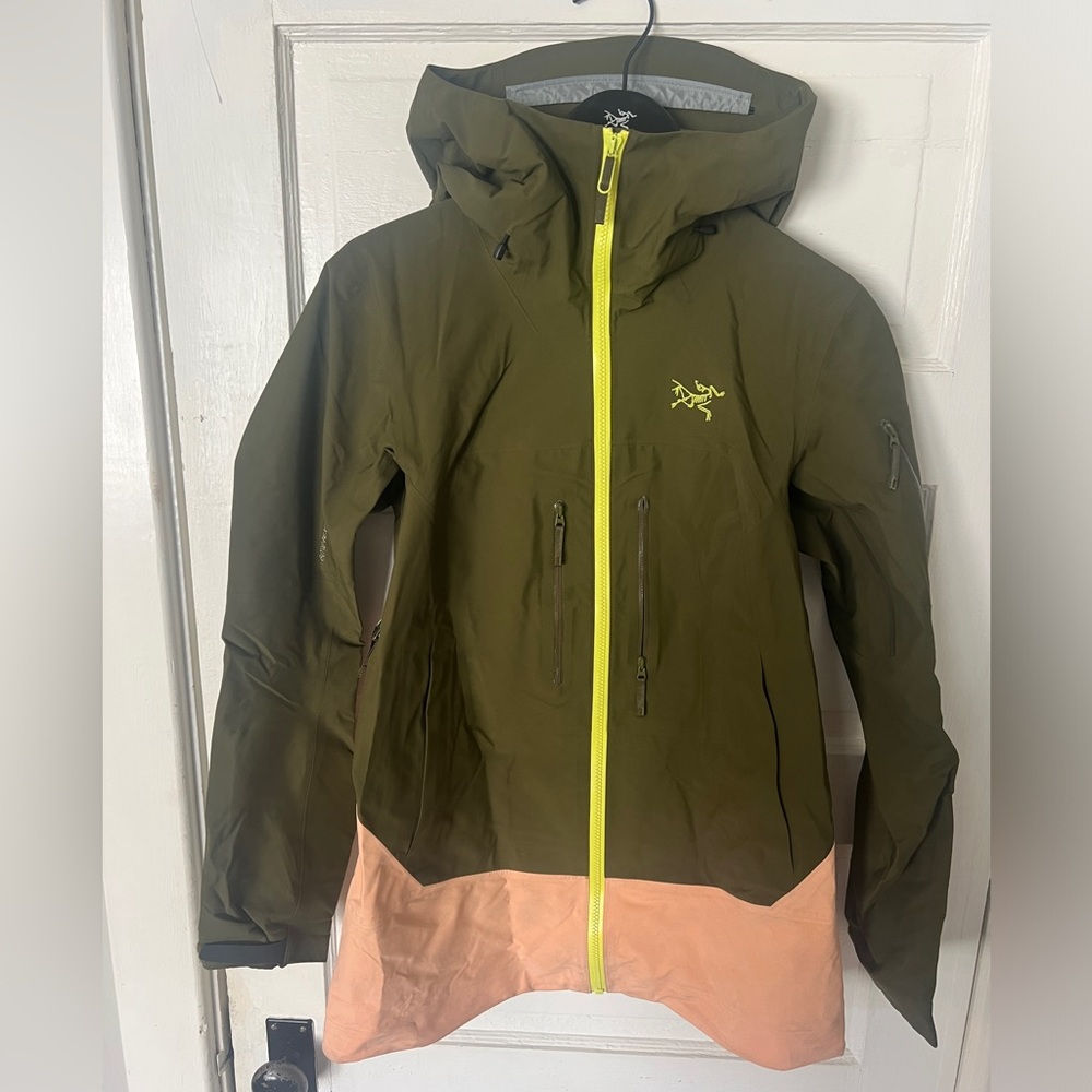 Arcteryx Sentinel LT Ski Shell Color-Treeline Sz Small